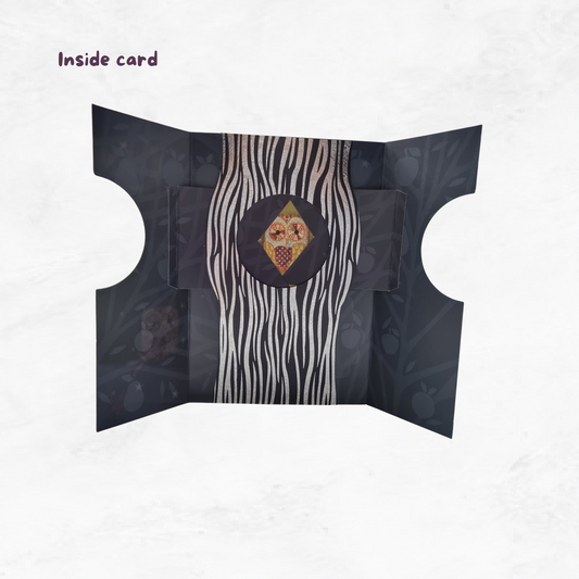 Just for You-Hoo! - Owl peek a boo card