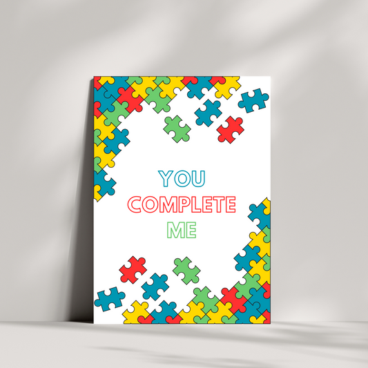 You complete me - puzzle