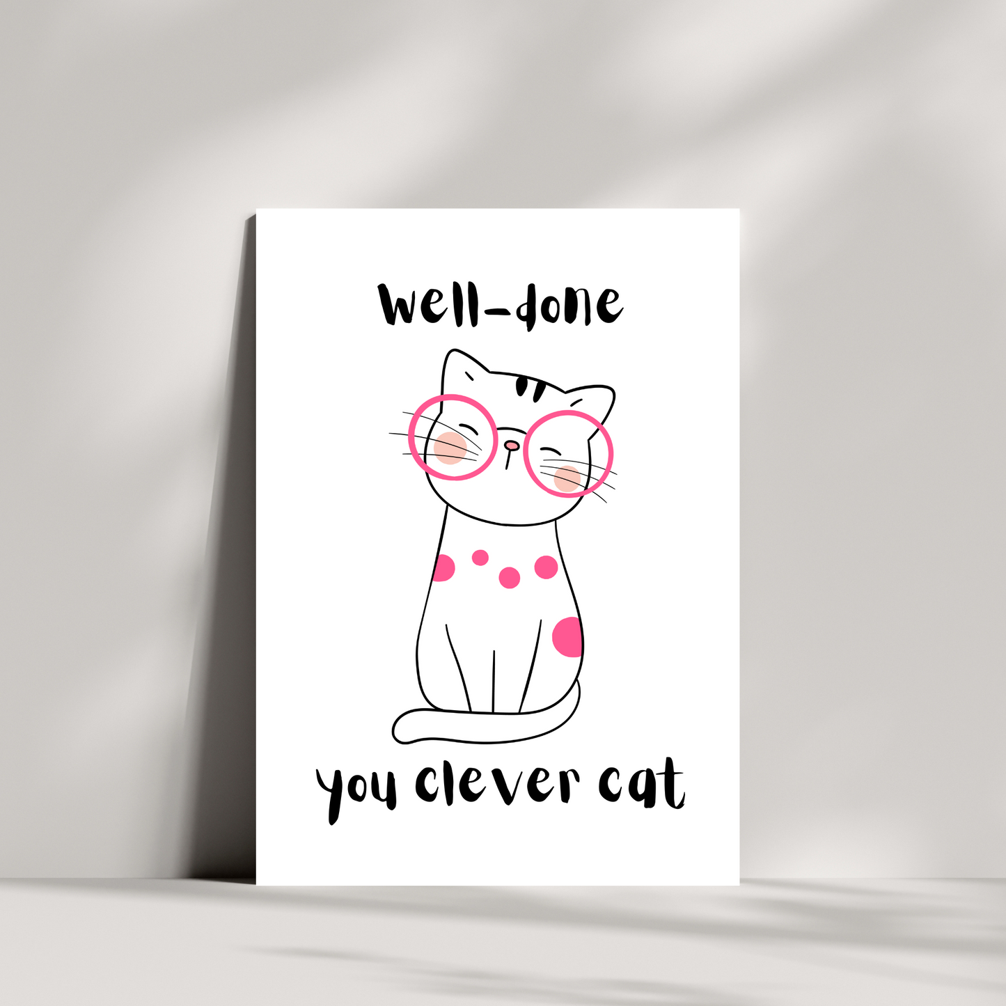 Well Done you clever cat