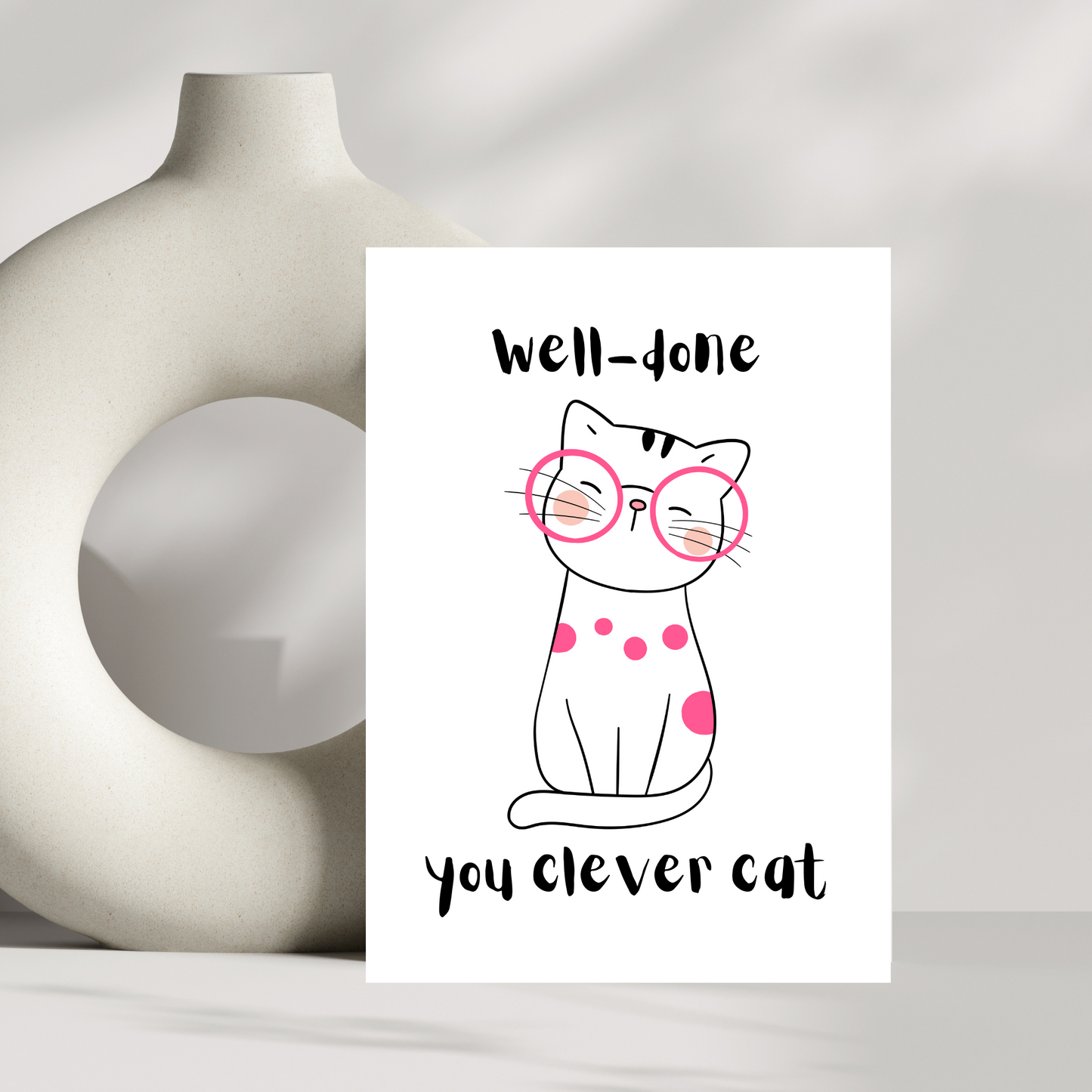 Well Done you clever cat