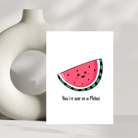 Fruit thank you postcards