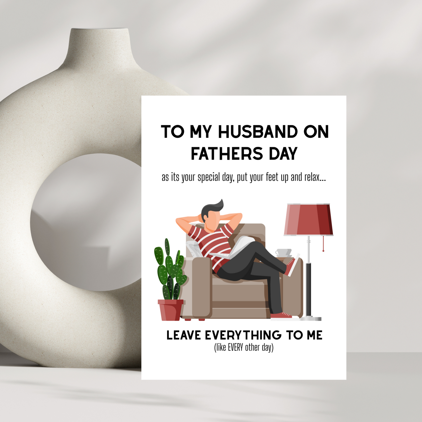 To My Husband on Fathers Day