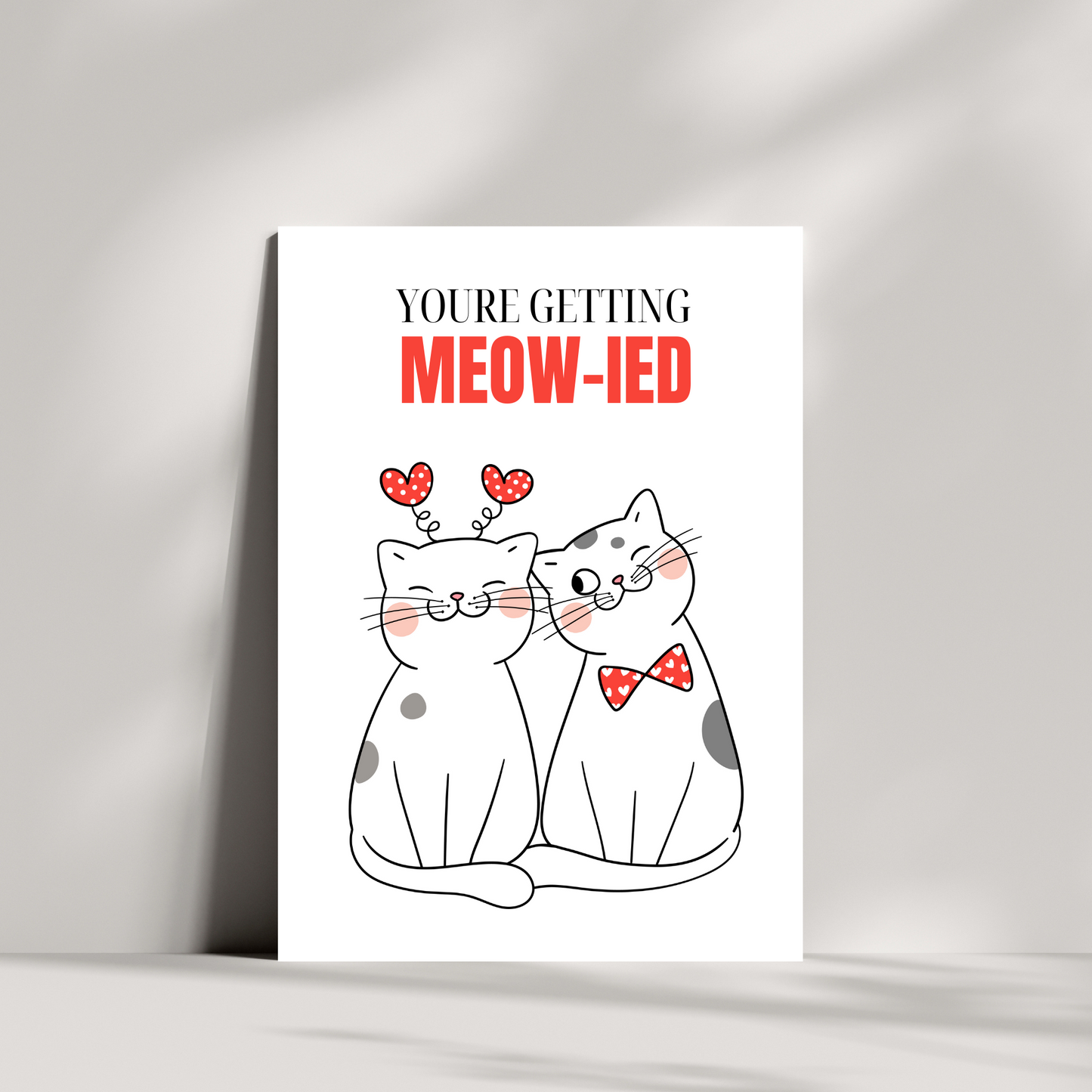 You're getting MEOW-IED