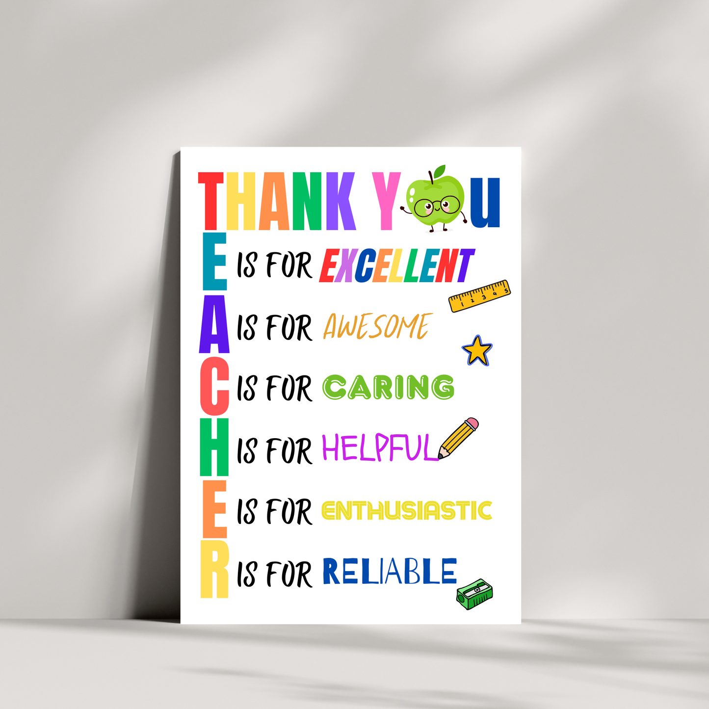Thank you teacher