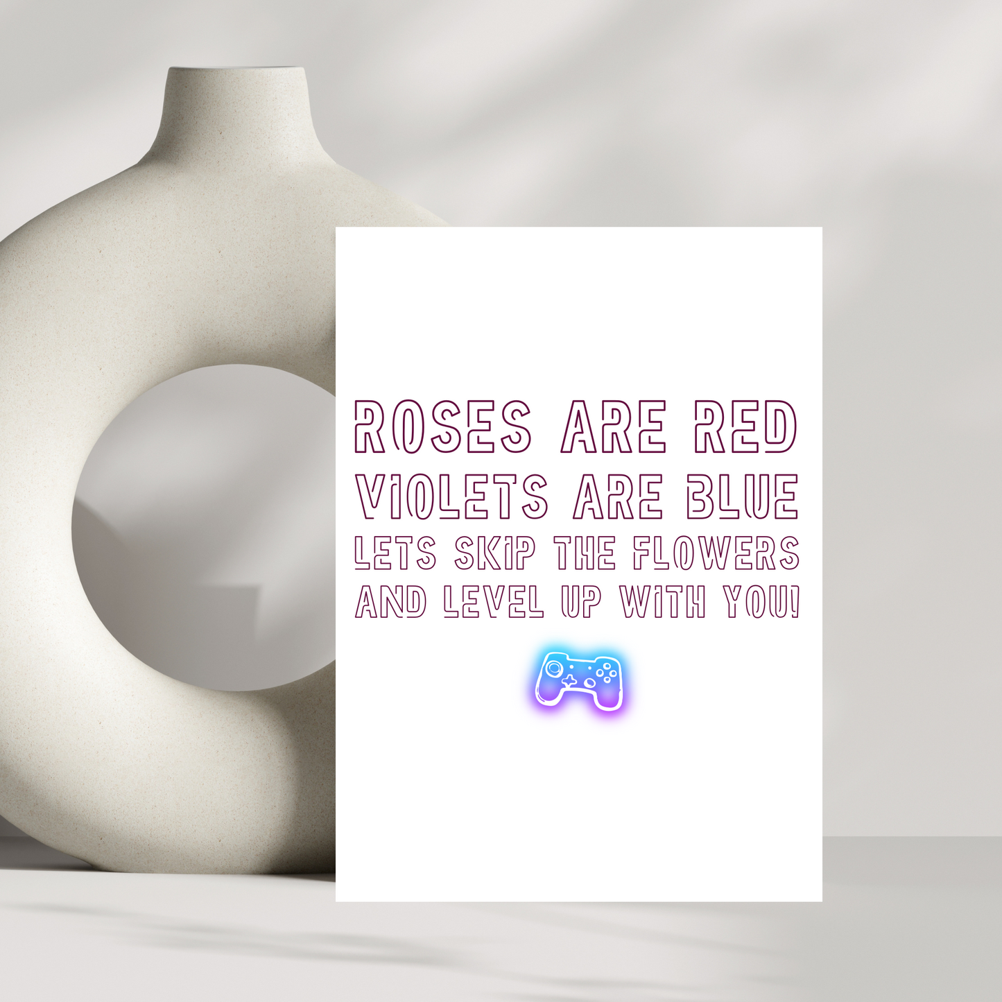 Roses are red, Violets are blue, lets skip the flowers