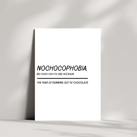 Nochocophobia