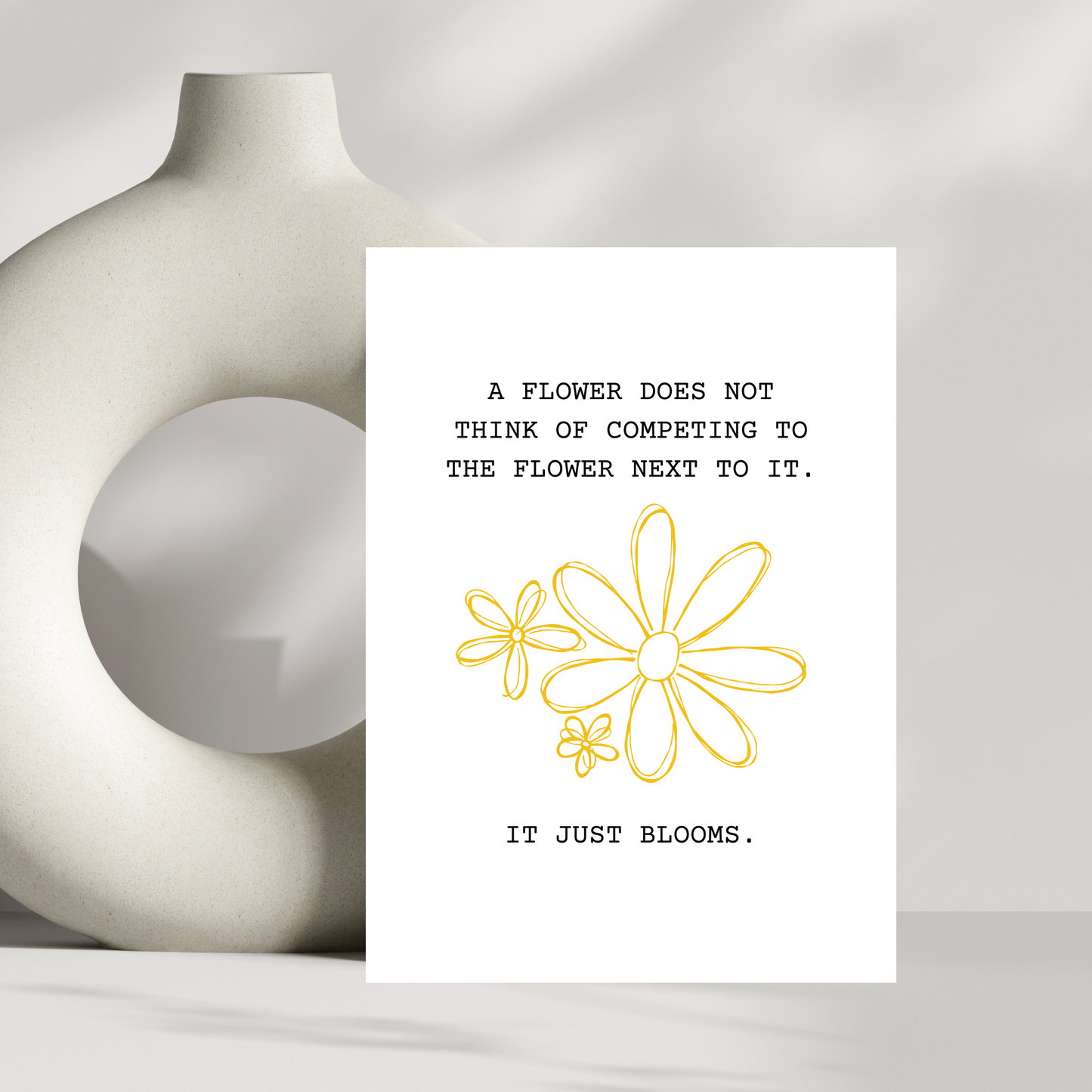 It just blooms