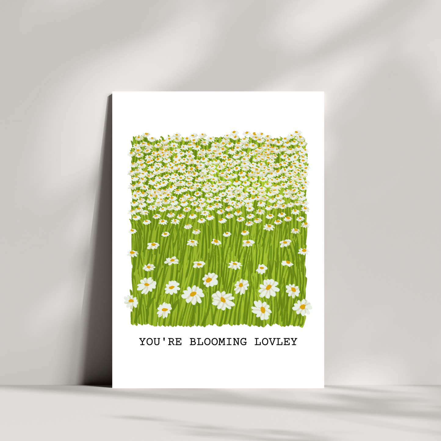 You're blooming lovely