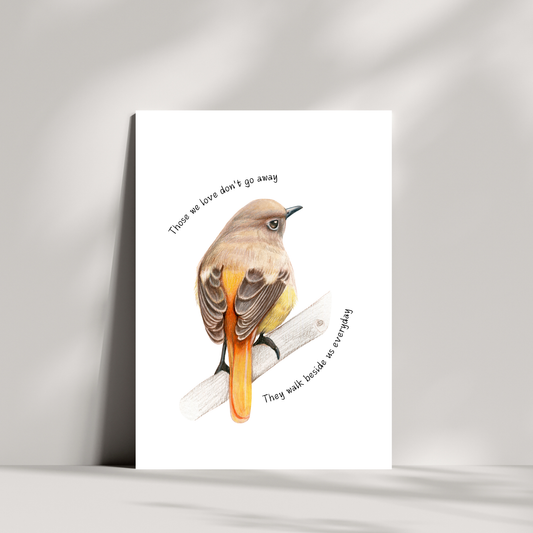 Those we love don't just go away