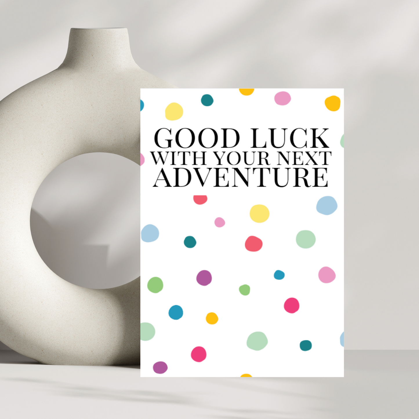 Good luck with your next adventure