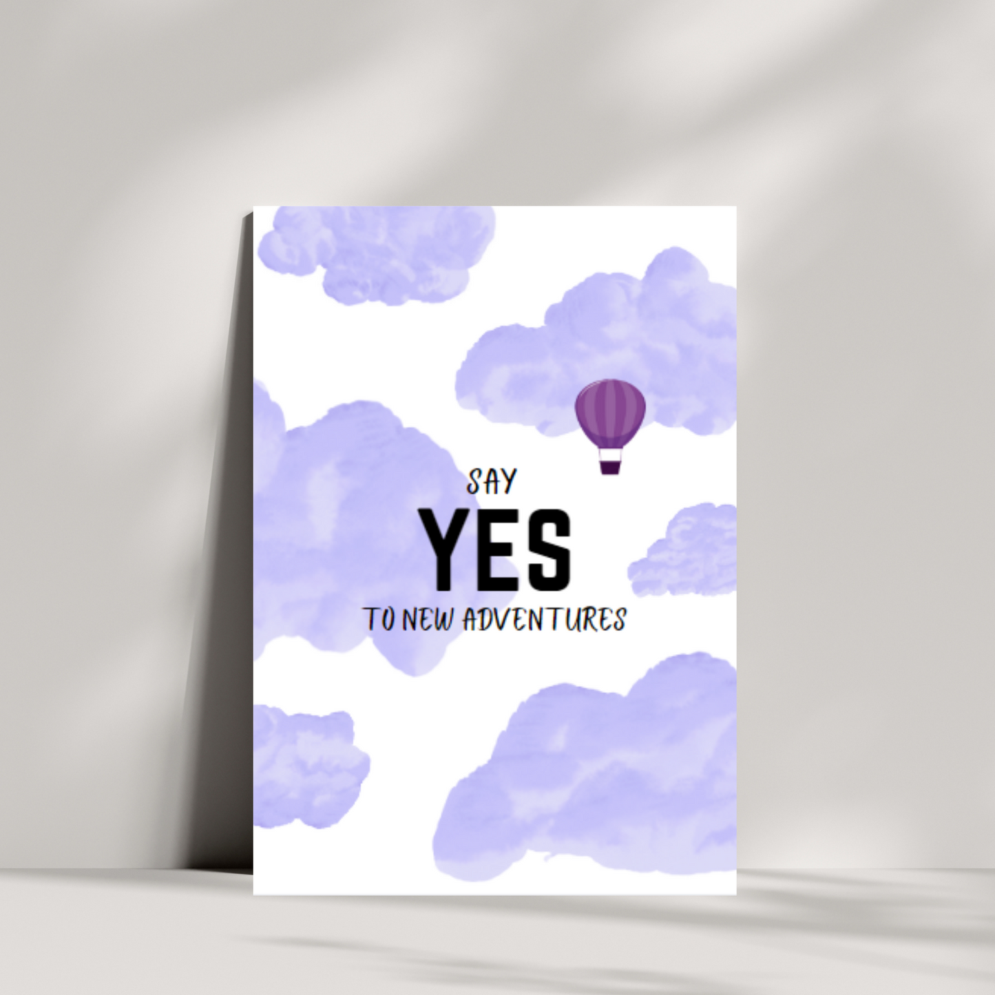Say yes to new adventures