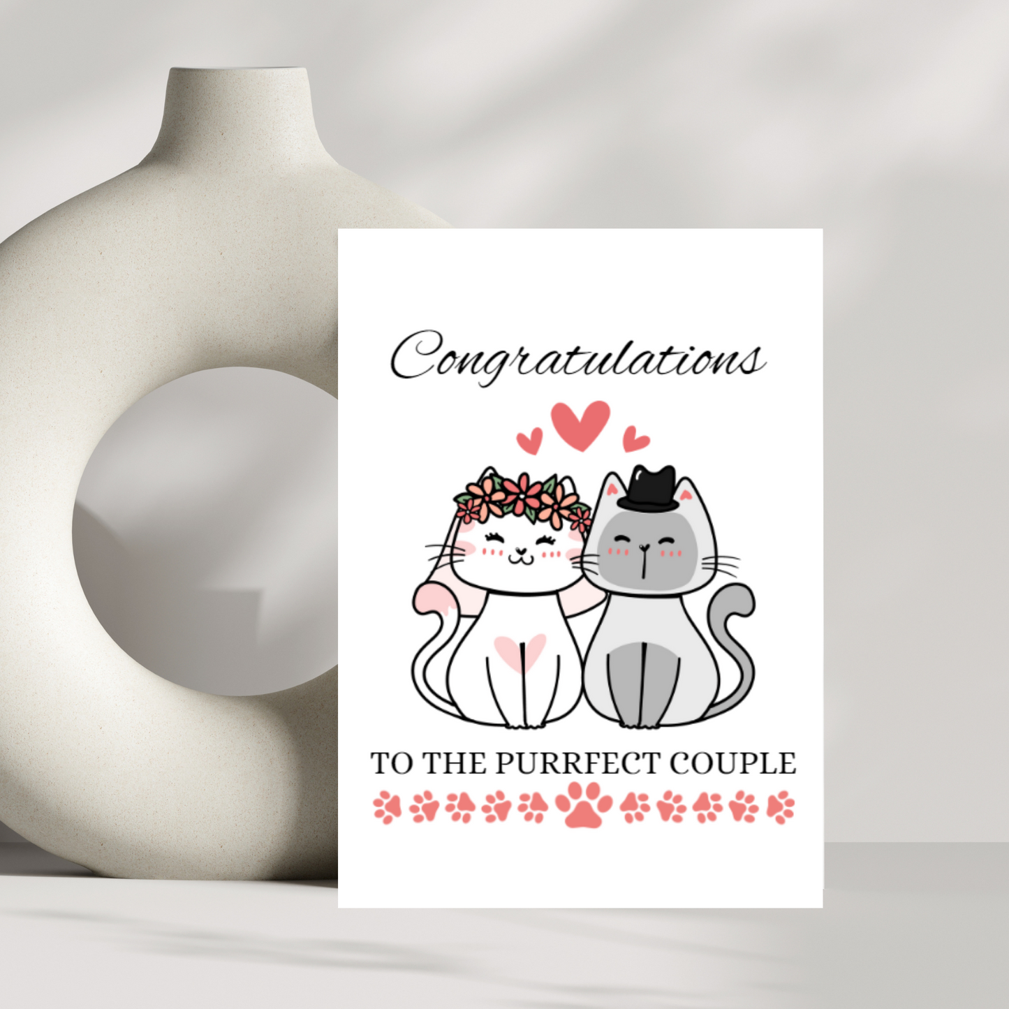 Congratulations to the purrfect couple
