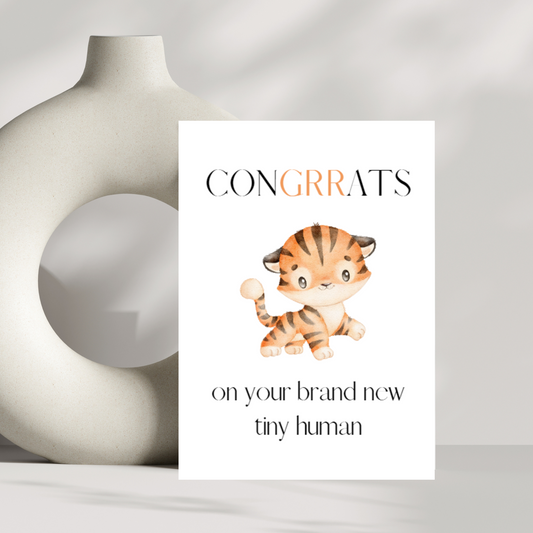 CONGRRATS on your brand new tiny human