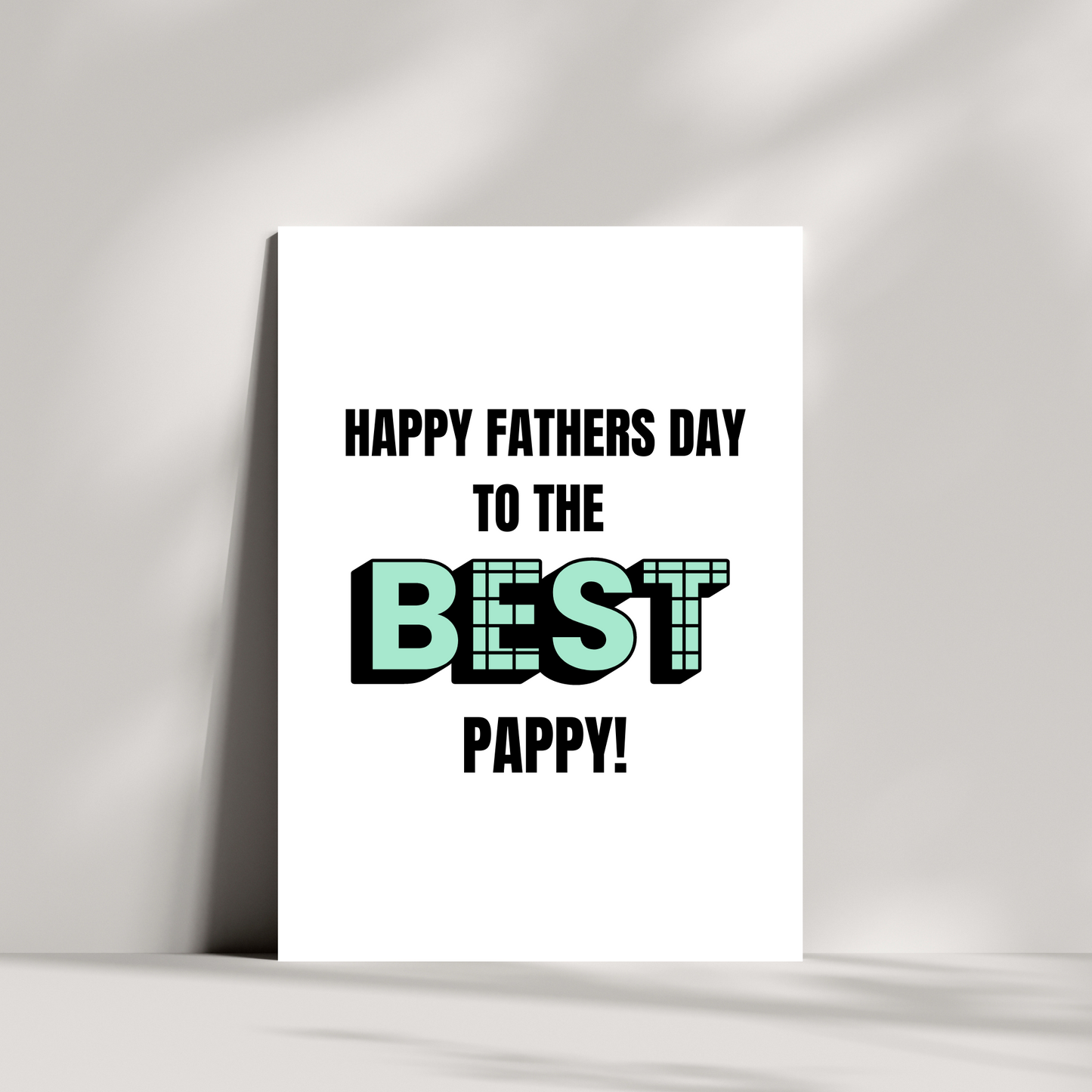 Happy fathers day to the best Pappy/Grandad