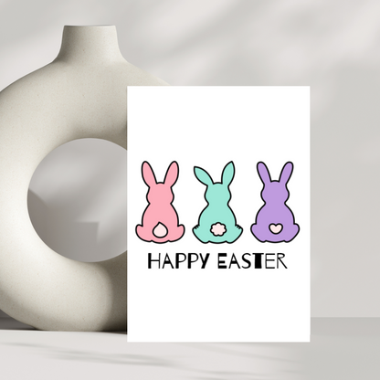 Three Easter Bunny's