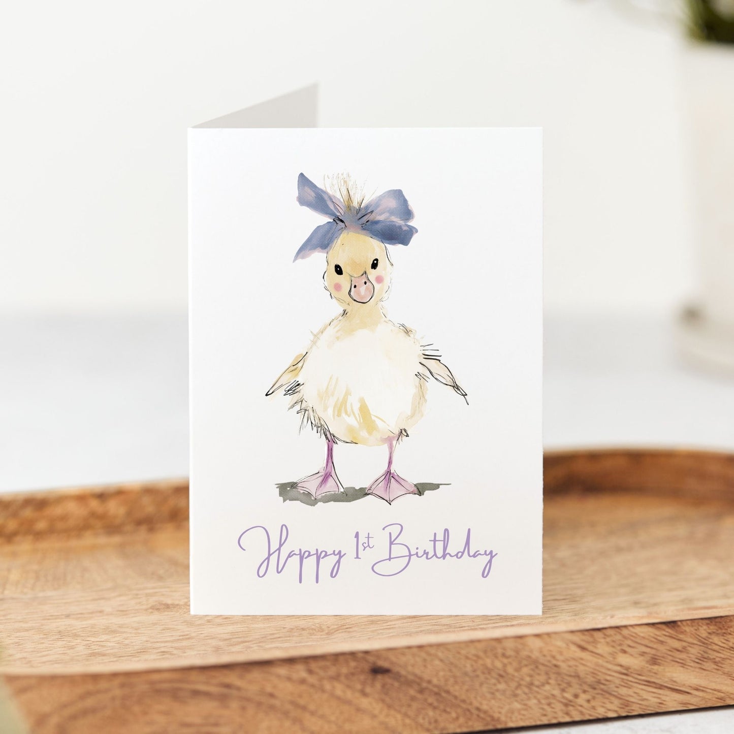 Happy Birthday Little Chick Card - 1st Birthday Card
