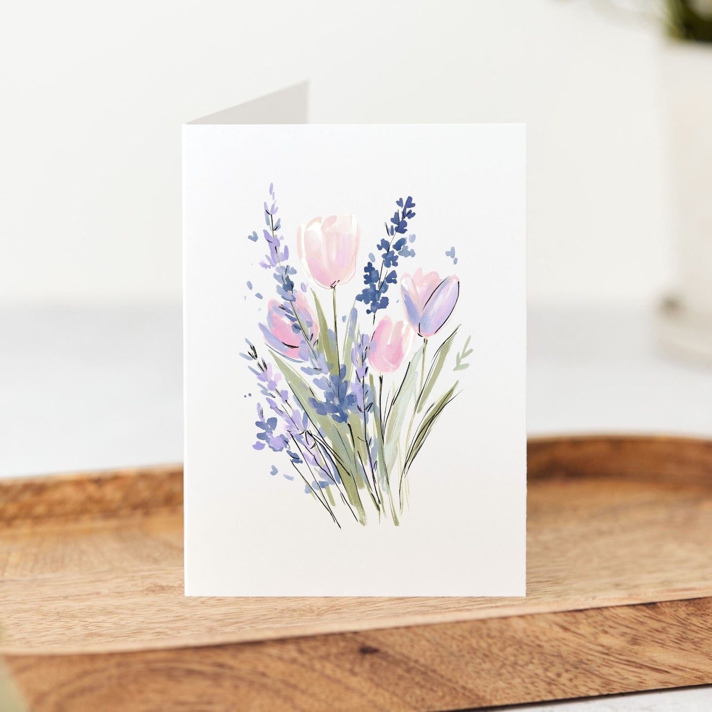 Wildflower Bouquet Greeting Card