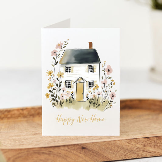 New Home Cottage Card