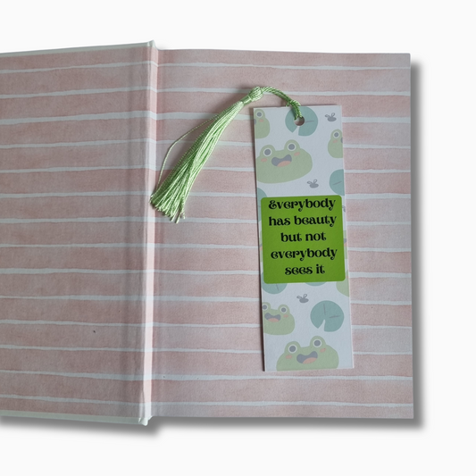 Frog bookmark