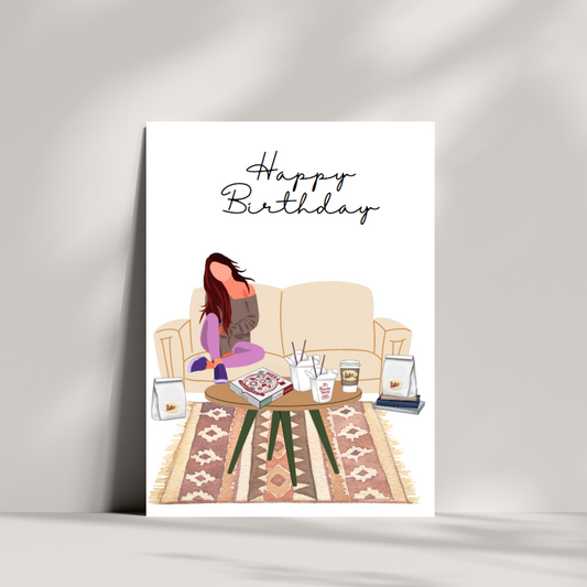 The best of stars hollow birthday card - Lorelai's home & Lukes take out