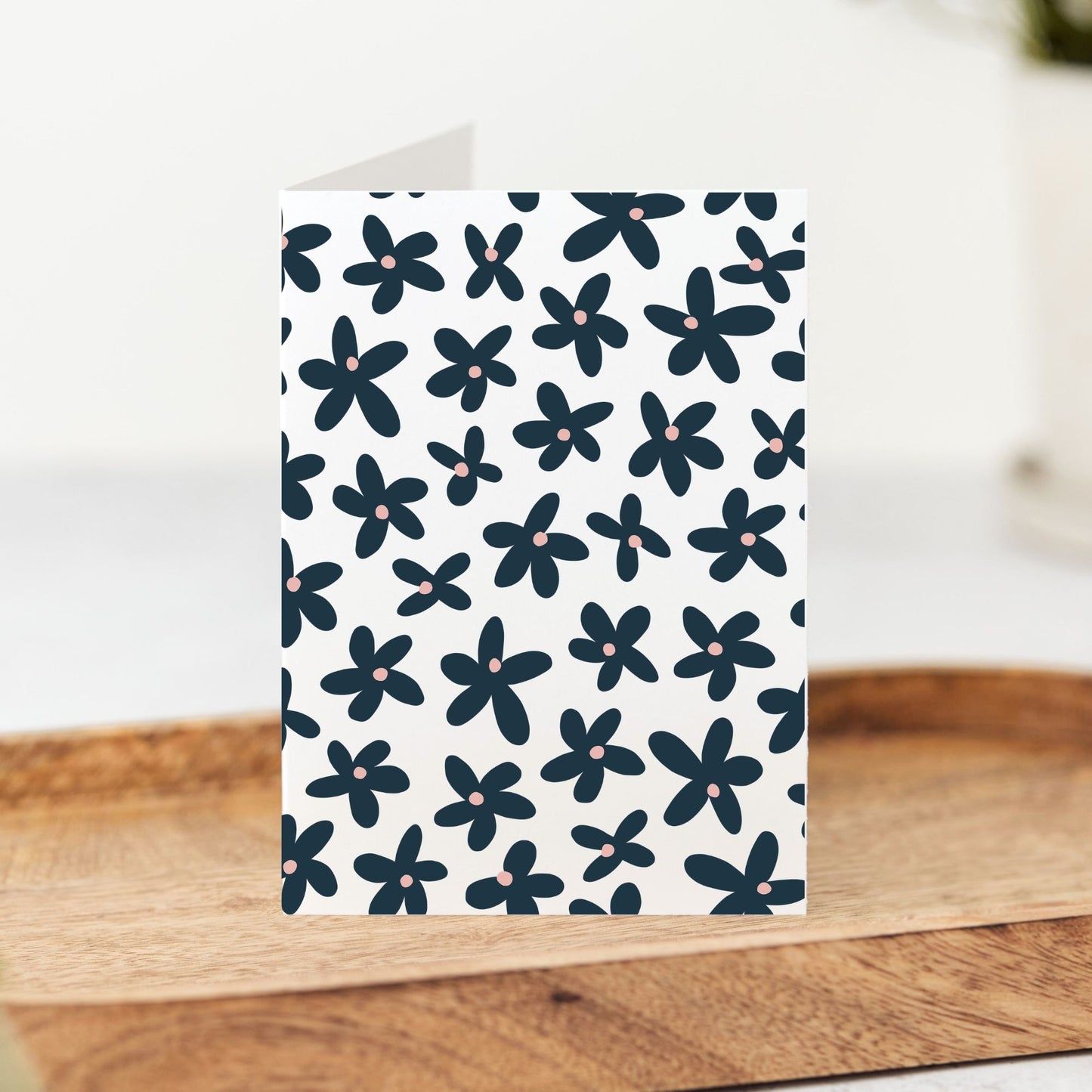 Blue Floral Pattern