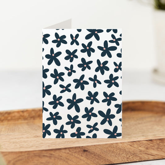 Blue Floral Pattern