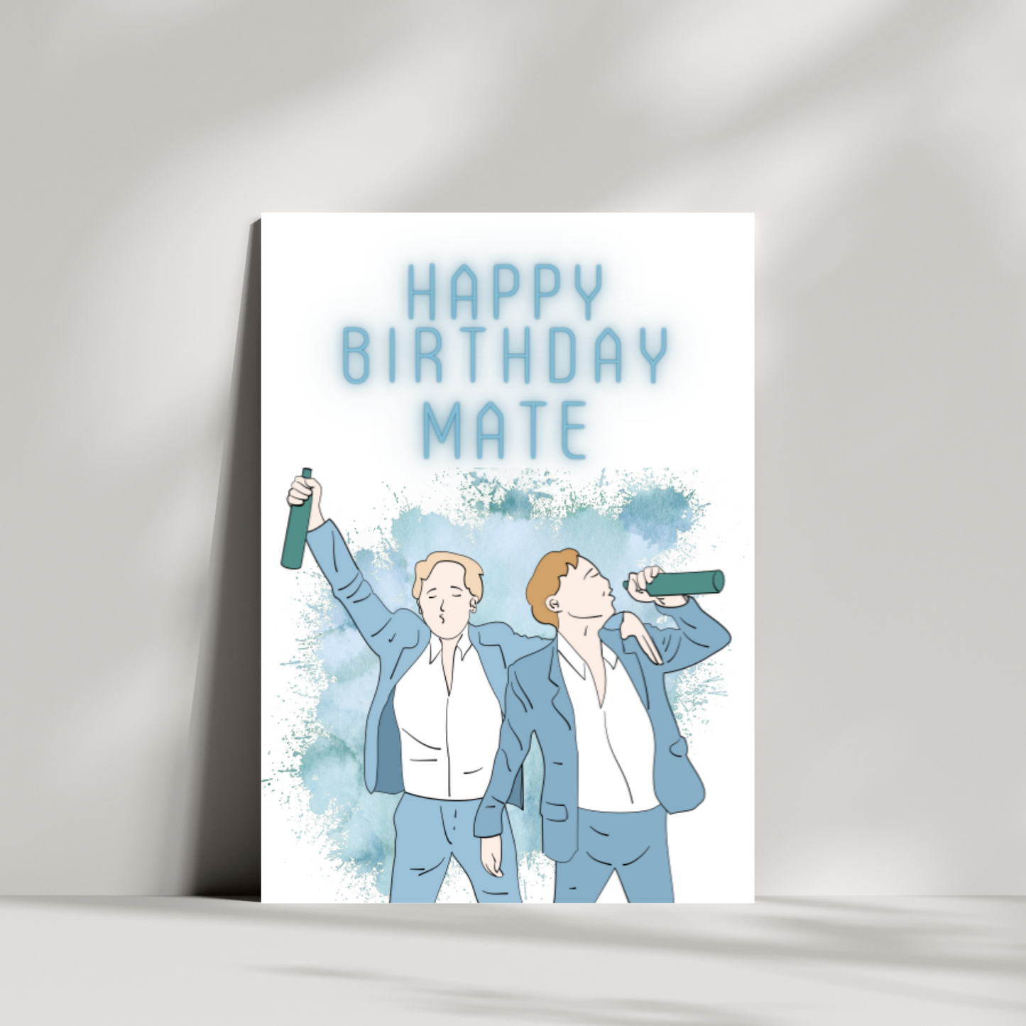 Happy Birthday mate birthday card