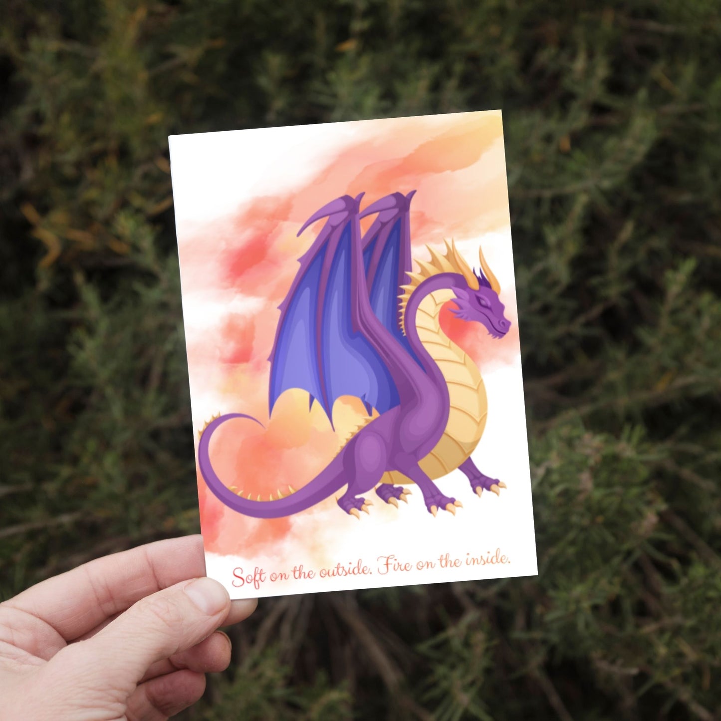 Soft on the outside, fire on the inside