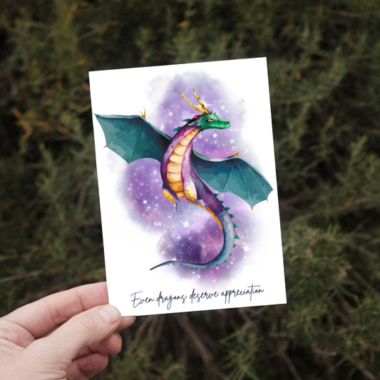 Even dragons deserve appreciation