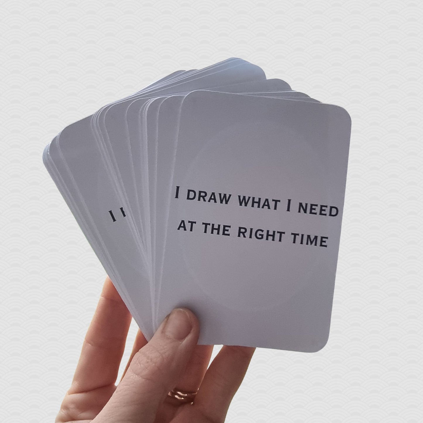 Tap for Self-Care Affirmation Deck | Strategy-Inspired Self Care Cards | Thoughtful Mental Health Gift | Calm Daily Reminders