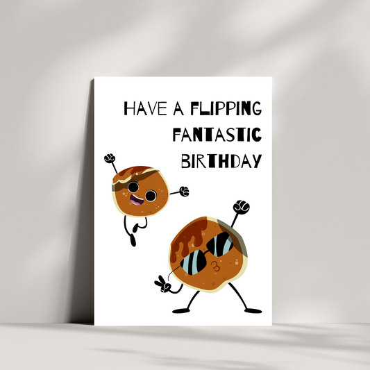 Have a flipping fantastic birthday card