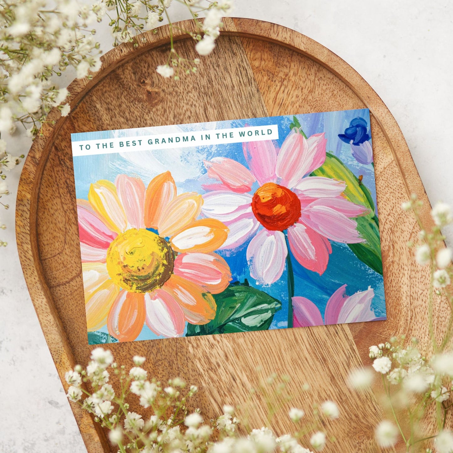 Floral Grandma Card, Grandma Ever, Mother's Day