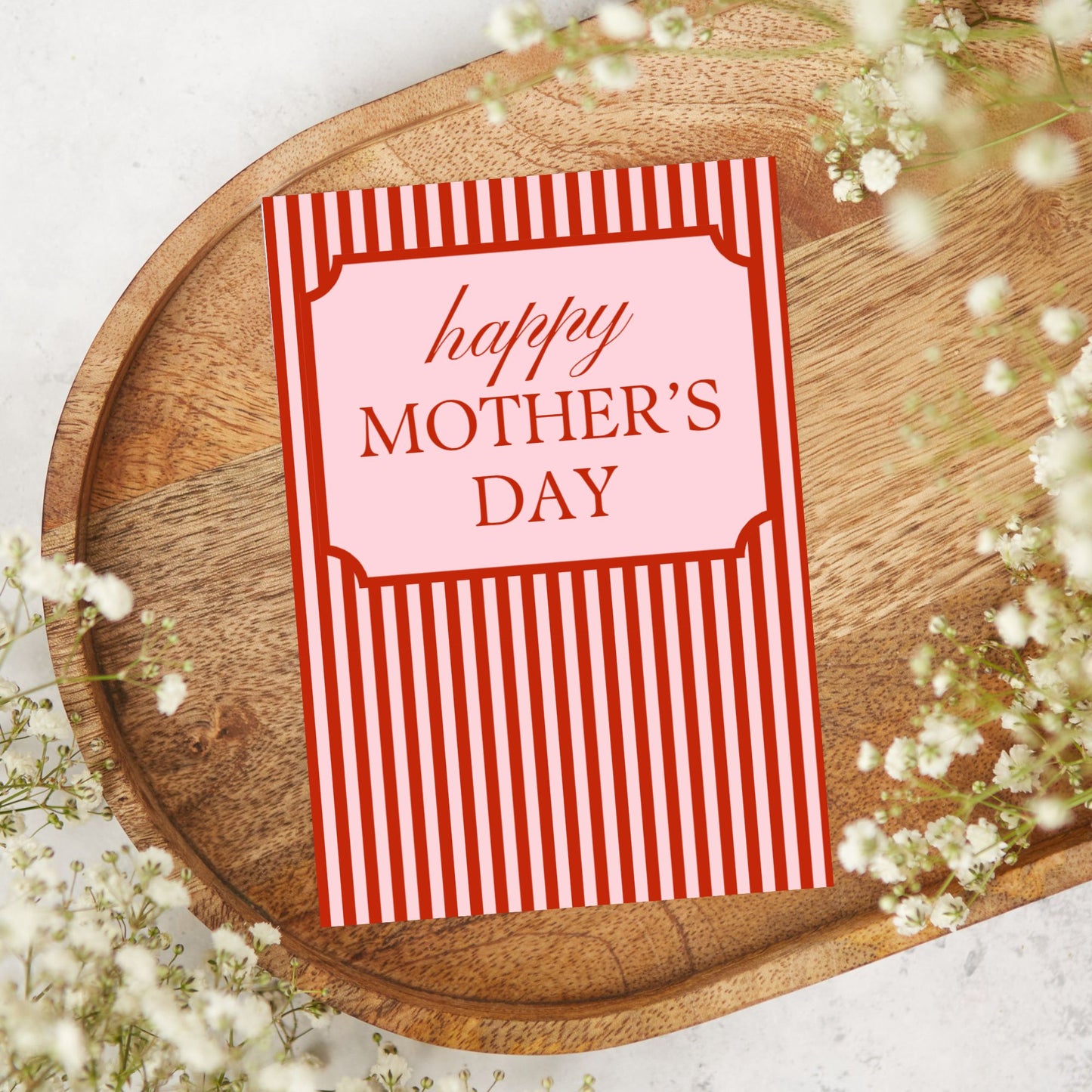 Happy Mothers Day - Stripes